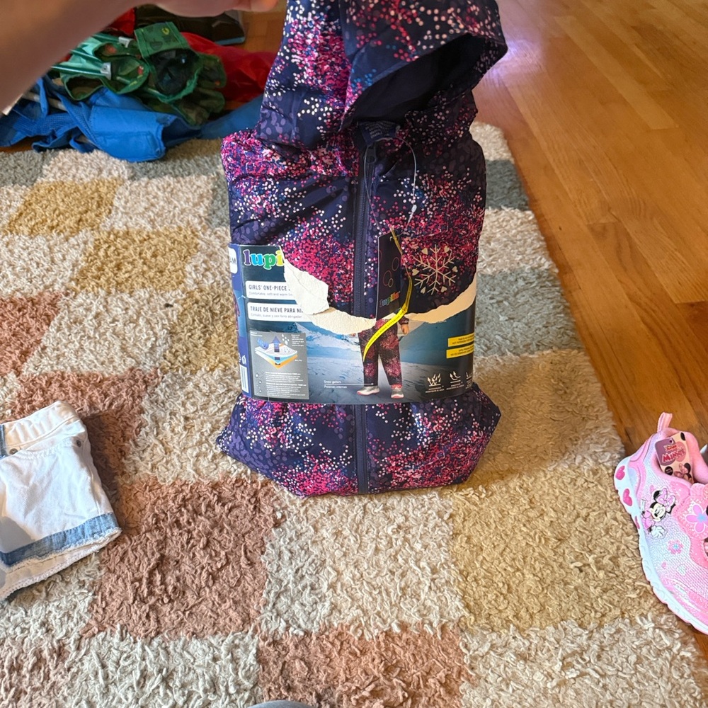 Girls' Purple SnowSuit